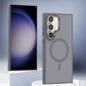 Transparent TPU Hybrid PC Magsafe Phone Case, For Samsung Galaxy S24 5G, For Samsung Galaxy S23 Ultra 5G, For Samsung Galaxy S23+ 5G, For Samsung Galaxy S23 5G, For Samsung Galaxy S22 Ultra 5G, For Samsung Galaxy S22+ 5G, For Samsung Galaxy S22 5G