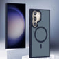Transparent TPU Hybrid PC Magsafe Phone Case, For Samsung Galaxy S24 5G, For Samsung Galaxy S23 Ultra 5G, For Samsung Galaxy S23+ 5G, For Samsung Galaxy S23 5G, For Samsung Galaxy S22 Ultra 5G, For Samsung Galaxy S22+ 5G, For Samsung Galaxy S22 5G