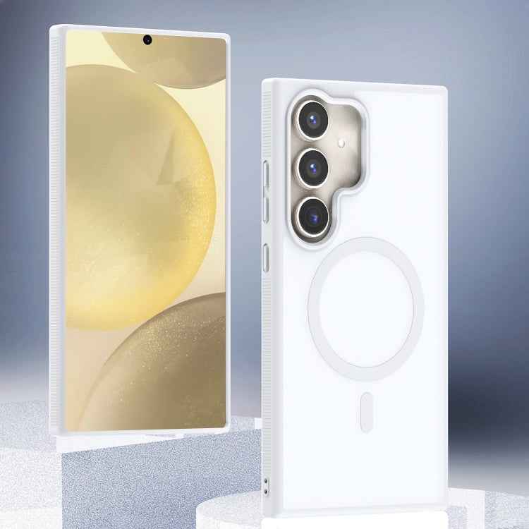 Transparent TPU Hybrid PC Magsafe Phone Case, For Samsung Galaxy S26+ 5G, For Samsung Galaxy S26 Ultra 5G, For Samsung Galaxy S26 5G, For Samsung Galaxy S25 5G, For Samsung Galaxy S25+ 5G, For Samsung Galaxy S25 Ultra 5G, For Samsung Galaxy S24 FE 5G  ...