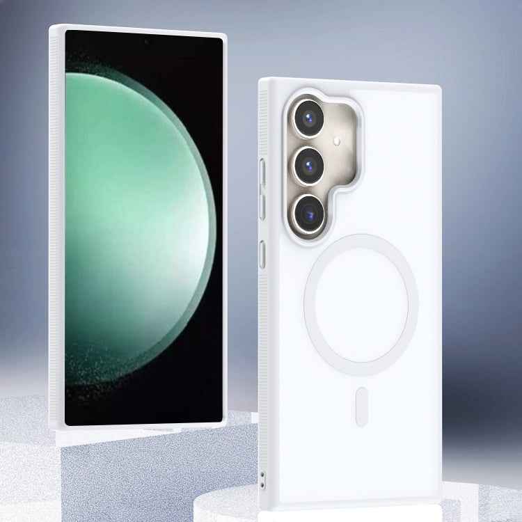 Transparent TPU Hybrid PC Magsafe Phone Case, For Samsung Galaxy S26+ 5G, For Samsung Galaxy S26 Ultra 5G, For Samsung Galaxy S26 5G, For Samsung Galaxy S25 5G, For Samsung Galaxy S25+ 5G, For Samsung Galaxy S25 Ultra 5G, For Samsung Galaxy S24 FE 5G  ...