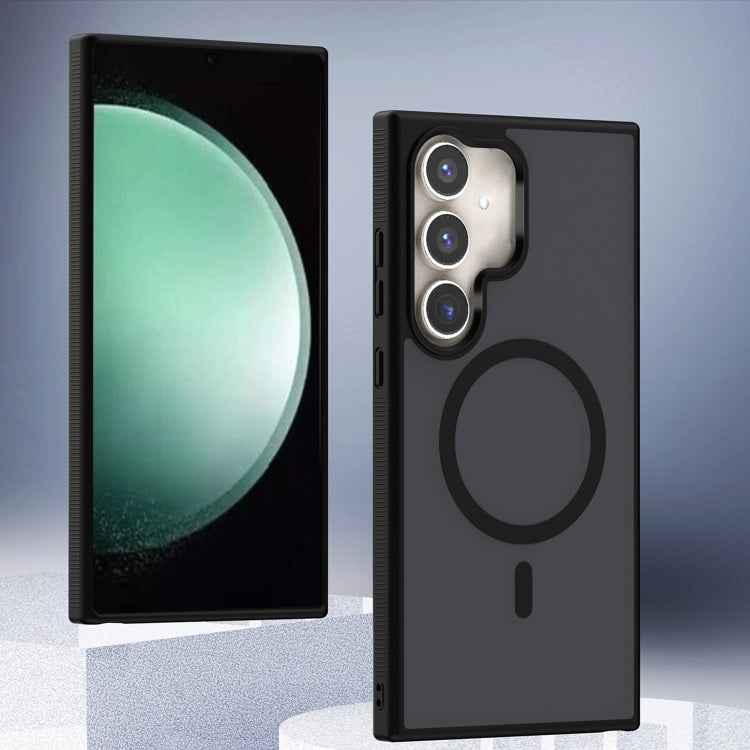 Transparent TPU Hybrid PC Magsafe Phone Case, For Samsung Galaxy S26+ 5G, For Samsung Galaxy S26 Ultra 5G, For Samsung Galaxy S26 5G, For Samsung Galaxy S25 5G, For Samsung Galaxy S25+ 5G, For Samsung Galaxy S25 Ultra 5G, For Samsung Galaxy S24 FE 5G  ...