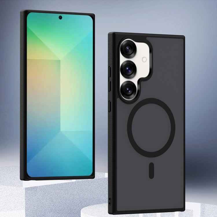 Transparent TPU Hybrid PC Magsafe Phone Case, For Samsung Galaxy S26+ 5G, For Samsung Galaxy S26 Ultra 5G, For Samsung Galaxy S26 5G, For Samsung Galaxy S25 5G, For Samsung Galaxy S25+ 5G, For Samsung Galaxy S25 Ultra 5G, For Samsung Galaxy S24 FE 5G  ...