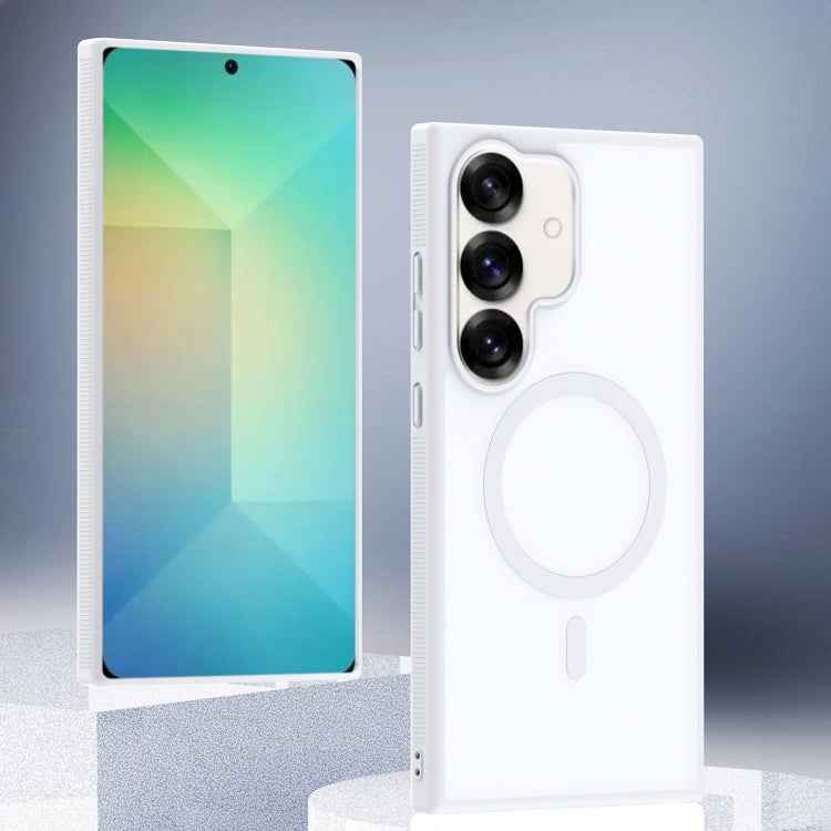 Transparent TPU Hybrid PC Magsafe Phone Case, For Samsung Galaxy S26+ 5G, For Samsung Galaxy S26 Ultra 5G, For Samsung Galaxy S26 5G, For Samsung Galaxy S25 5G, For Samsung Galaxy S25+ 5G, For Samsung Galaxy S25 Ultra 5G, For Samsung Galaxy S24 FE 5G  ...