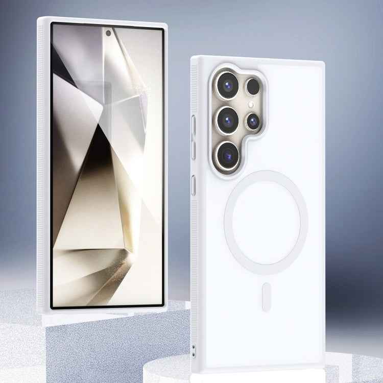 Transparent TPU Hybrid PC Magsafe Phone Case, For Samsung Galaxy S26+ 5G, For Samsung Galaxy S26 Ultra 5G, For Samsung Galaxy S26 5G, For Samsung Galaxy S25 5G, For Samsung Galaxy S25+ 5G, For Samsung Galaxy S25 Ultra 5G, For Samsung Galaxy S24 FE 5G  ...