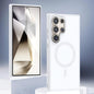 Transparent TPU Hybrid PC Magsafe Phone Case, For Samsung Galaxy S26+ 5G, For Samsung Galaxy S26 Ultra 5G, For Samsung Galaxy S26 5G, For Samsung Galaxy S25 5G, For Samsung Galaxy S25+ 5G, For Samsung Galaxy S25 Ultra 5G, For Samsung Galaxy S24 FE 5G  ...