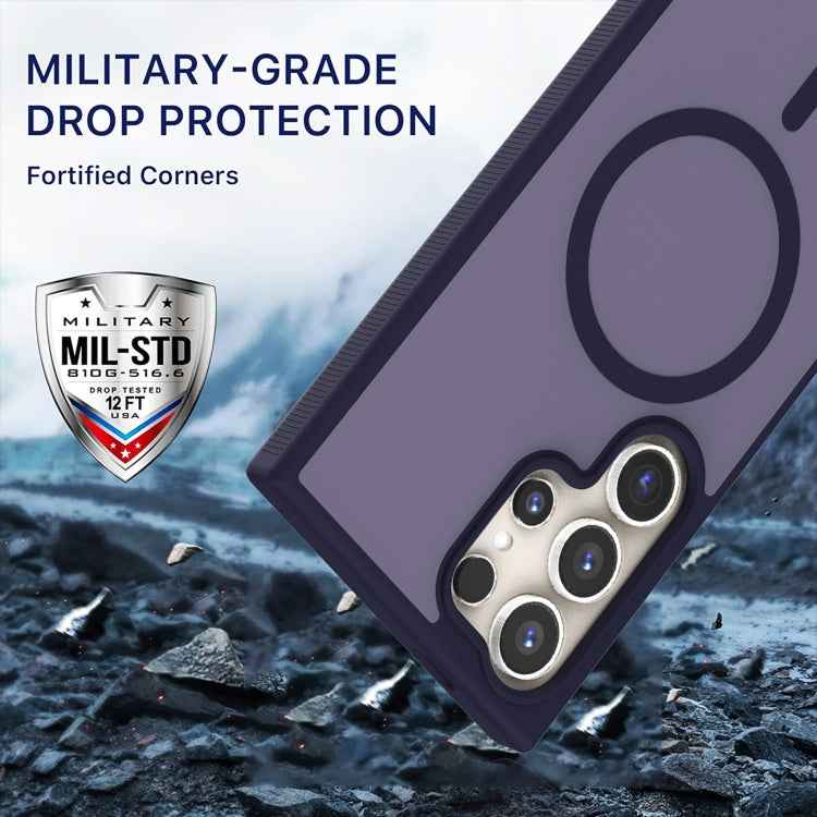 Transparent TPU Hybrid PC Magsafe Phone Case, For Samsung Galaxy S26+ 5G, For Samsung Galaxy S26 Ultra 5G, For Samsung Galaxy S26 5G, For Samsung Galaxy S25 5G, For Samsung Galaxy S25+ 5G, For Samsung Galaxy S25 Ultra 5G, For Samsung Galaxy S24 FE 5G  ...