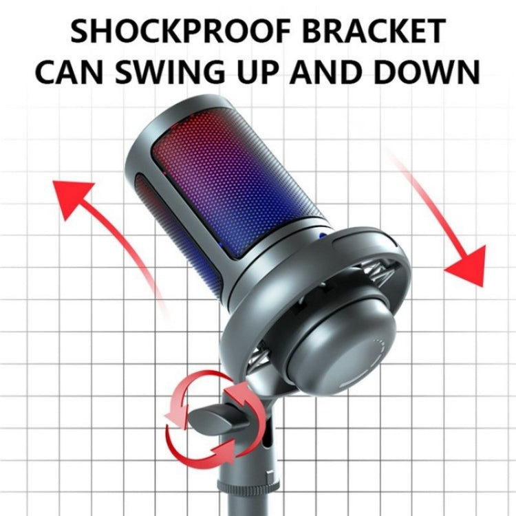 ME6S Professional Condenser Microphone USB Desktop Microphone