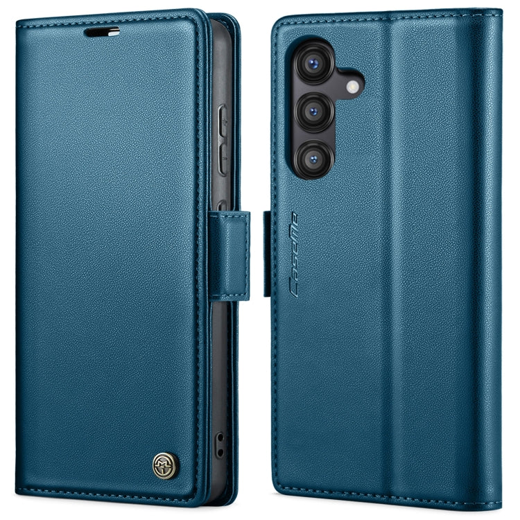 CaseMe 023 Butterfly Buckle Litchi Texture RFID Anti-theft Leather Phone Case, For Galaxy S25 Ultra 5G, For Galaxy S24 FE 5G