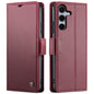 CaseMe 023 Butterfly Buckle Litchi Texture RFID Anti-theft Leather Phone Case, For Galaxy S25 FE 5G, For Galaxy Z Fold7, For Galaxy S25 Edge 5G, For Galaxy A56 5G, For Galaxy A26 5G, For Galaxy A36 5G, For Galaxy S25 5G, For Galaxy S25+ 5G