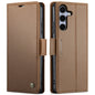 CaseMe 023 Butterfly Buckle Litchi Texture RFID Anti-theft Leather Phone Case, For Galaxy S25 FE 5G, For Galaxy Z Fold7, For Galaxy S25 Edge 5G, For Galaxy A56 5G, For Galaxy A26 5G, For Galaxy A36 5G, For Galaxy S25 5G, For Galaxy S25+ 5G