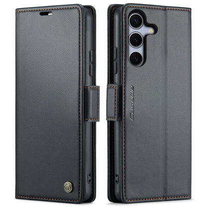 CaseMe 023 Butterfly Buckle Litchi Texture RFID Anti-theft Leather Phone Case, For Galaxy S25 FE 5G, For Galaxy Z Fold7, For Galaxy S25 Edge 5G, For Galaxy A56 5G, For Galaxy A26 5G, For Galaxy A36 5G, For Galaxy S25 5G, For Galaxy S25+ 5G