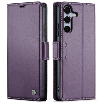 CaseMe 023 Butterfly Buckle Litchi Texture RFID Anti-theft Leather Phone Case, For Galaxy S25 FE 5G, For Galaxy Z Fold7, For Galaxy S25 Edge 5G, For Galaxy A56 5G, For Galaxy A26 5G, For Galaxy A36 5G, For Galaxy S25 5G, For Galaxy S25+ 5G
