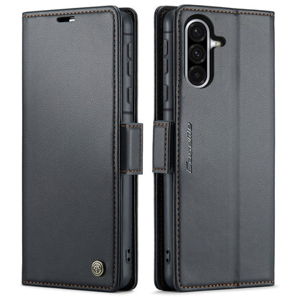 CaseMe 023 Butterfly Buckle Litchi Texture RFID Anti-theft Leather Phone Case, For Galaxy S25 FE 5G, For Galaxy Z Fold7, For Galaxy S25 Edge 5G, For Galaxy A56 5G, For Galaxy A26 5G, For Galaxy A36 5G, For Galaxy S25 5G, For Galaxy S25+ 5G