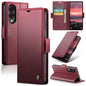 CaseMe 023 Butterfly Buckle Litchi Texture RFID Anti-theft Leather Phone Case, For Galaxy S25 FE 5G, For Galaxy Z Fold7, For Galaxy S25 Edge 5G, For Galaxy A56 5G, For Galaxy A26 5G, For Galaxy A36 5G, For Galaxy S25 5G, For Galaxy S25+ 5G