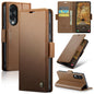 CaseMe 023 Butterfly Buckle Litchi Texture RFID Anti-theft Leather Phone Case, For Galaxy S25 FE 5G, For Galaxy Z Fold7, For Galaxy S25 Edge 5G, For Galaxy A56 5G, For Galaxy A26 5G, For Galaxy A36 5G, For Galaxy S25 5G, For Galaxy S25+ 5G