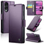 CaseMe 023 Butterfly Buckle Litchi Texture RFID Anti-theft Leather Phone Case, For Galaxy S25 FE 5G, For Galaxy Z Fold7, For Galaxy S25 Edge 5G, For Galaxy A56 5G, For Galaxy A26 5G, For Galaxy A36 5G, For Galaxy S25 5G, For Galaxy S25+ 5G
