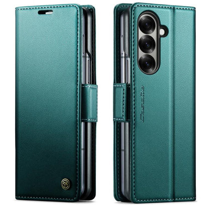 CaseMe 023 Butterfly Buckle Litchi Texture RFID Anti-theft Leather Phone Case, For Galaxy S25 FE 5G, For Galaxy Z Fold7, For Galaxy S25 Edge 5G, For Galaxy A56 5G, For Galaxy A26 5G, For Galaxy A36 5G, For Galaxy S25 5G, For Galaxy S25+ 5G