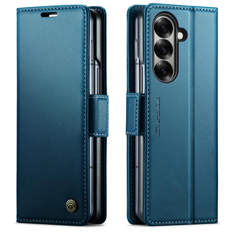 CaseMe 023 Butterfly Buckle Litchi Texture RFID Anti-theft Leather Phone Case, For Galaxy S25 FE 5G, For Galaxy Z Fold7, For Galaxy S25 Edge 5G, For Galaxy A56 5G, For Galaxy A26 5G, For Galaxy A36 5G, For Galaxy S25 5G, For Galaxy S25+ 5G