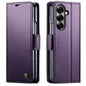 CaseMe 023 Butterfly Buckle Litchi Texture RFID Anti-theft Leather Phone Case, For Galaxy S25 FE 5G, For Galaxy Z Fold7, For Galaxy S25 Edge 5G, For Galaxy A56 5G, For Galaxy A26 5G, For Galaxy A36 5G, For Galaxy S25 5G, For Galaxy S25+ 5G
