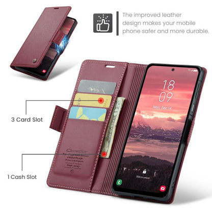 CaseMe 023 Butterfly Buckle Litchi Texture RFID Anti-theft Leather Phone Case, For Galaxy A17 / A18, For Galaxy S26 FE 5G, For Galaxy S26+ 5G, For Galaxy S26 Ultra 5G, For Galaxy S26 5G, For Galaxy A57 5G, For Galaxy A37 5G, For Galaxy A27 5G