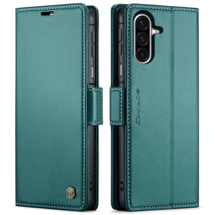 CaseMe 023 Butterfly Buckle Litchi Texture RFID Anti-theft Leather Phone Case, For Galaxy A17 / A18, For Galaxy S26 FE 5G, For Galaxy S26+ 5G, For Galaxy S26 Ultra 5G, For Galaxy S26 5G, For Galaxy A57 5G, For Galaxy A37 5G, For Galaxy A27 5G