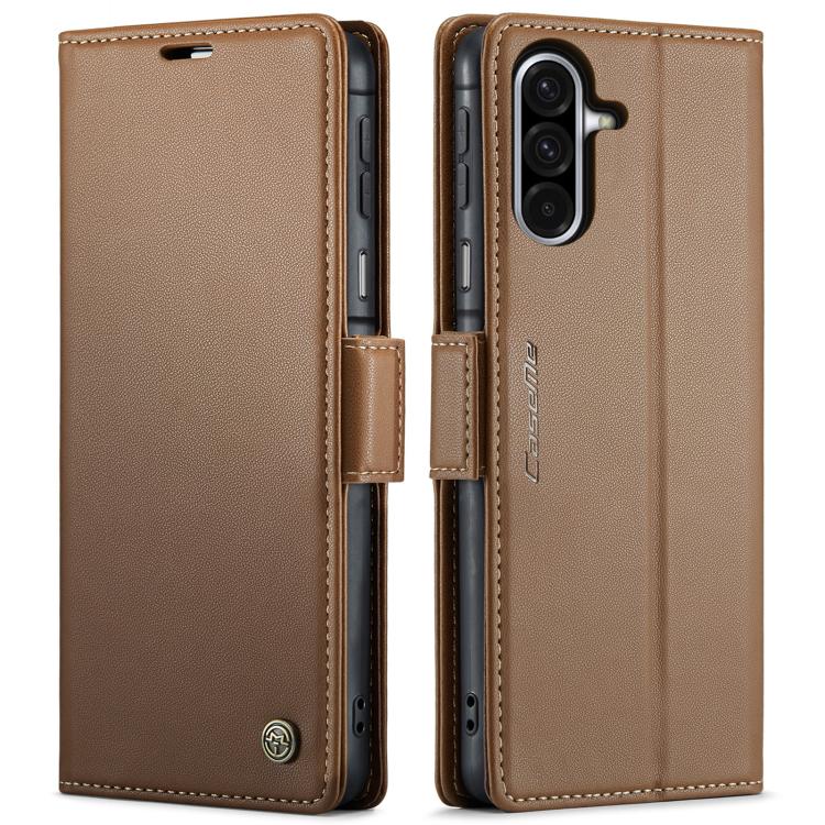 CaseMe 023 Butterfly Buckle Litchi Texture RFID Anti-theft Leather Phone Case, For Galaxy A17 / A18, For Galaxy S26 FE 5G, For Galaxy S26+ 5G, For Galaxy S26 Ultra 5G, For Galaxy S26 5G, For Galaxy A57 5G, For Galaxy A37 5G, For Galaxy A27 5G