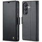 CaseMe 023 Butterfly Buckle Litchi Texture RFID Anti-theft Leather Phone Case, For Galaxy A17 / A18, For Galaxy S26 FE 5G, For Galaxy S26+ 5G, For Galaxy S26 Ultra 5G, For Galaxy S26 5G, For Galaxy A57 5G, For Galaxy A37 5G, For Galaxy A27 5G