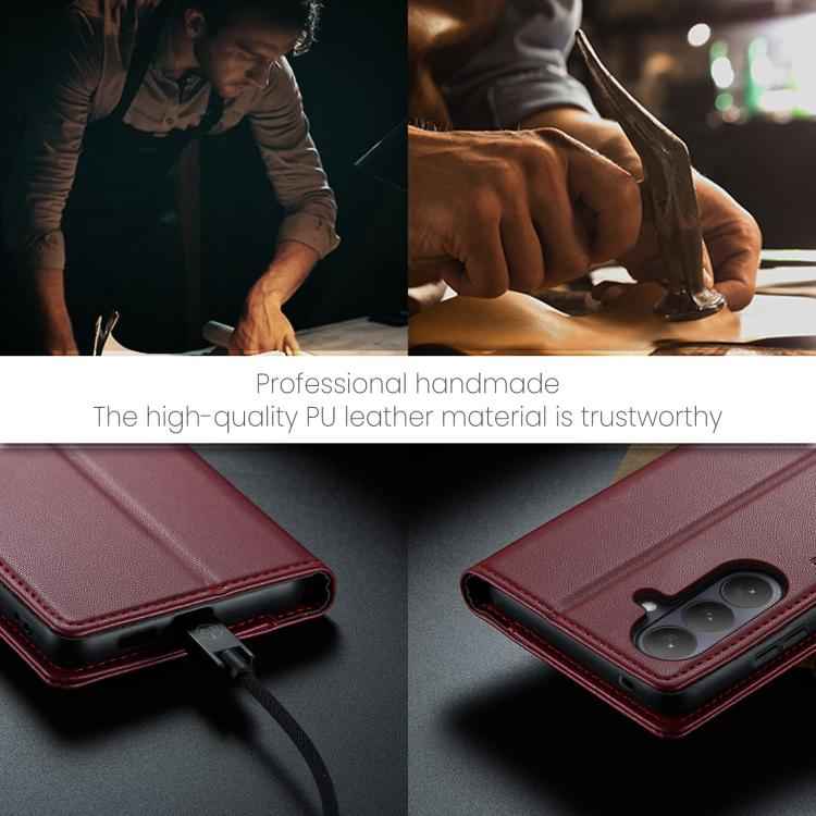 CaseMe 023 Butterfly Buckle Litchi Texture RFID Anti-theft Leather Phone Case, For Samsung Galaxy S26+ 5G, For Samsung Galaxy S26 Ultra 5G, For Samsung Galaxy S26 5G, For Samsung Galaxy S25 FE 5G, For Samsung Galaxy Z Fold7, For Samsung Galaxy S25 Edge...