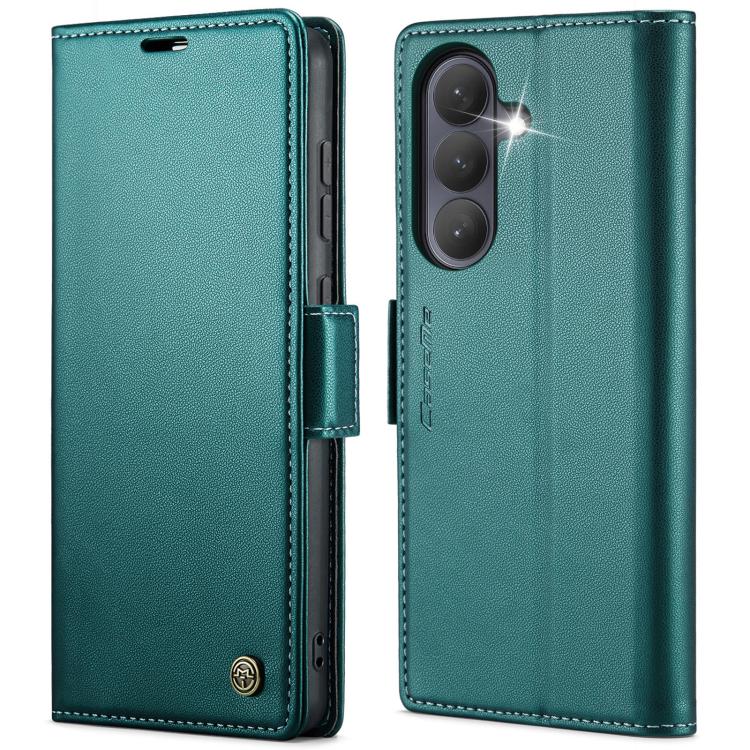 CaseMe 023 Butterfly Buckle Litchi Texture RFID Anti-theft Leather Phone Case, For Galaxy A17 / A18, For Galaxy S26 FE 5G, For Galaxy S26+ 5G, For Galaxy S26 Ultra 5G, For Galaxy S26 5G, For Galaxy A57 5G, For Galaxy A37 5G, For Galaxy A27 5G