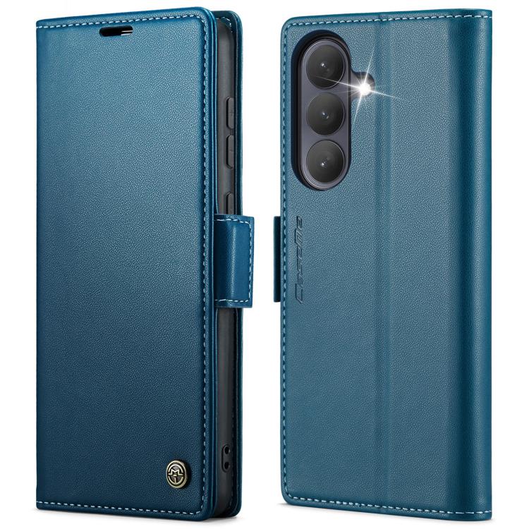 CaseMe 023 Butterfly Buckle Litchi Texture RFID Anti-theft Leather Phone Case, For Galaxy A17 / A18, For Galaxy S26 FE 5G, For Galaxy S26+ 5G, For Galaxy S26 Ultra 5G, For Galaxy S26 5G, For Galaxy A57 5G, For Galaxy A37 5G, For Galaxy A27 5G