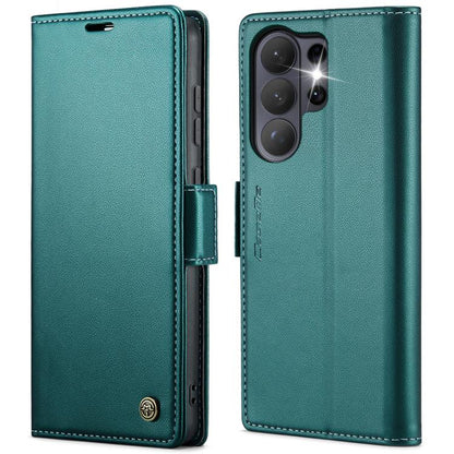 CaseMe 023 Butterfly Buckle Litchi Texture RFID Anti-theft Leather Phone Case, For Galaxy A17 / A18, For Galaxy S26 FE 5G, For Galaxy S26+ 5G, For Galaxy S26 Ultra 5G, For Galaxy S26 5G, For Galaxy A57 5G, For Galaxy A37 5G, For Galaxy A27 5G