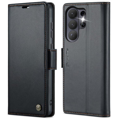 CaseMe 023 Butterfly Buckle Litchi Texture RFID Anti-theft Leather Phone Case, For Galaxy A17 / A18, For Galaxy S26 FE 5G, For Galaxy S26+ 5G, For Galaxy S26 Ultra 5G, For Galaxy S26 5G, For Galaxy A57 5G, For Galaxy A37 5G, For Galaxy A27 5G