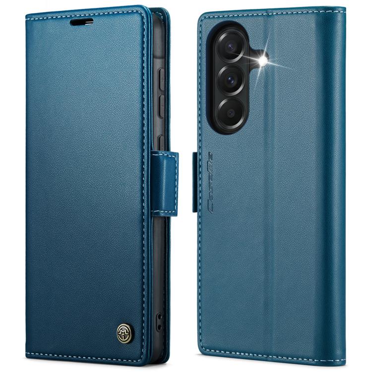 CaseMe 023 Butterfly Buckle Litchi Texture RFID Anti-theft Leather Phone Case, For Galaxy A17 / A18, For Galaxy S26 FE 5G, For Galaxy S26+ 5G, For Galaxy S26 Ultra 5G, For Galaxy S26 5G, For Galaxy A57 5G, For Galaxy A37 5G, For Galaxy A27 5G