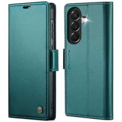 CaseMe 023 Butterfly Buckle Litchi Texture RFID Anti-theft Leather Phone Case, For Galaxy A17 / A18, For Galaxy S26 FE 5G, For Galaxy S26+ 5G, For Galaxy S26 Ultra 5G, For Galaxy S26 5G, For Galaxy A57 5G, For Galaxy A37 5G, For Galaxy A27 5G