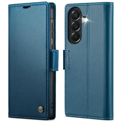 CaseMe 023 Butterfly Buckle Litchi Texture RFID Anti-theft Leather Phone Case, For Galaxy A17 / A18, For Galaxy S26 FE 5G, For Galaxy S26+ 5G, For Galaxy S26 Ultra 5G, For Galaxy S26 5G, For Galaxy A57 5G, For Galaxy A37 5G, For Galaxy A27 5G