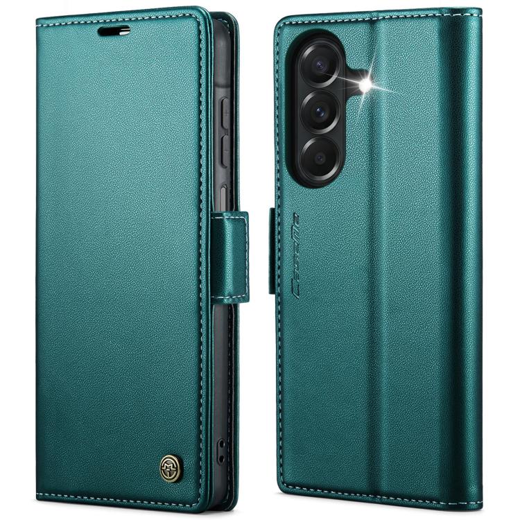 CaseMe 023 Butterfly Buckle Litchi Texture RFID Anti-theft Leather Phone Case, For Galaxy A17 / A18, For Galaxy S26 FE 5G, For Galaxy S26+ 5G, For Galaxy S26 Ultra 5G, For Galaxy S26 5G, For Galaxy A57 5G, For Galaxy A37 5G, For Galaxy A27 5G