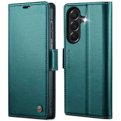 CaseMe 023 Butterfly Buckle Litchi Texture RFID Anti-theft Leather Phone Case, For Galaxy A17 / A18, For Galaxy S26 FE 5G, For Galaxy S26+ 5G, For Galaxy S26 Ultra 5G, For Galaxy S26 5G, For Galaxy A57 5G, For Galaxy A37 5G, For Galaxy A27 5G