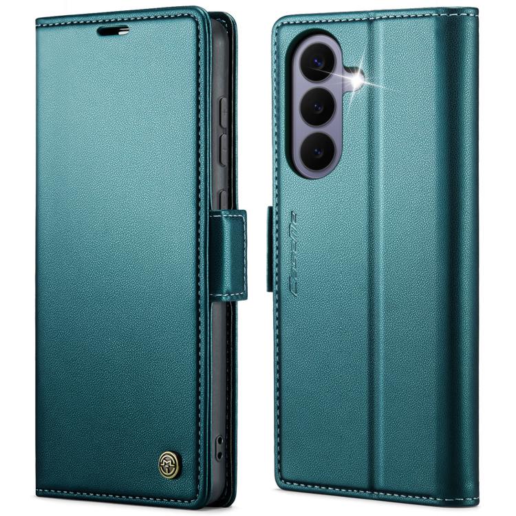CaseMe 023 Butterfly Buckle Litchi Texture RFID Anti-theft Leather Phone Case, For Galaxy A17 / A18, For Galaxy S26 FE 5G, For Galaxy S26+ 5G, For Galaxy S26 Ultra 5G, For Galaxy S26 5G, For Galaxy A57 5G, For Galaxy A37 5G, For Galaxy A27 5G