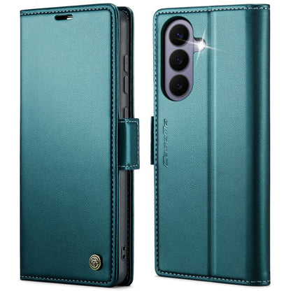 CaseMe 023 Butterfly Buckle Litchi Texture RFID Anti-theft Leather Phone Case, For Galaxy A17 / A18, For Galaxy S26 FE 5G, For Galaxy S26+ 5G, For Galaxy S26 Ultra 5G, For Galaxy S26 5G, For Galaxy A57 5G, For Galaxy A37 5G, For Galaxy A27 5G