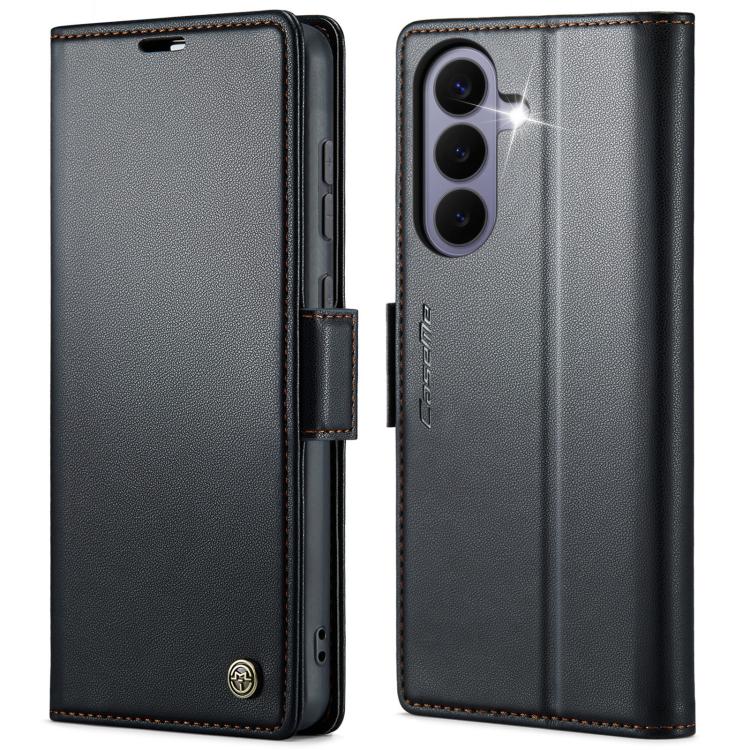 CaseMe 023 Butterfly Buckle Litchi Texture RFID Anti-theft Leather Phone Case, For Galaxy A17 / A18, For Galaxy S26 FE 5G, For Galaxy S26+ 5G, For Galaxy S26 Ultra 5G, For Galaxy S26 5G, For Galaxy A57 5G, For Galaxy A37 5G, For Galaxy A27 5G
