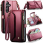 CaseMe C36 Card Slots Zipper Wallet RFID Anti-theft Leather Phone Case, For Galaxy Z Fold8 5G, For Galaxy S26 FE 5G, For Galaxy Z Fold8 Ultra 5G, For Galaxy S26+ 5G, For Galaxy S26 Ultra 5G, For Galaxy S26 5G, For Galaxy A57 5G, For Galaxy A37 5G      ...