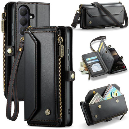 CaseMe C36 Card Slots Zipper Wallet RFID Anti-theft Leather Phone Case, For Galaxy Z Fold8 5G, For Galaxy S26 FE 5G, For Galaxy Z Fold8 Ultra 5G, For Galaxy S26+ 5G, For Galaxy S26 Ultra 5G, For Galaxy S26 5G, For Galaxy A57 5G, For Galaxy A37 5G      ...