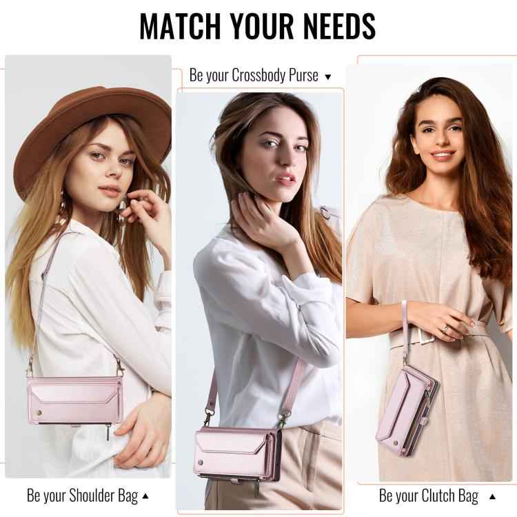 CaseMe C36 Card Slots Zipper Wallet RFID Anti-theft Leather Phone Case, For Samsung Galaxy S26+ 5G, For Samsung Galaxy S26 Ultra 5G, For Samsung Galaxy S26 5G, For Samsung Galaxy S25 FE 5G, For Samsung Galaxy A17 4G, For Samsung Galaxy Z Fold7         ...