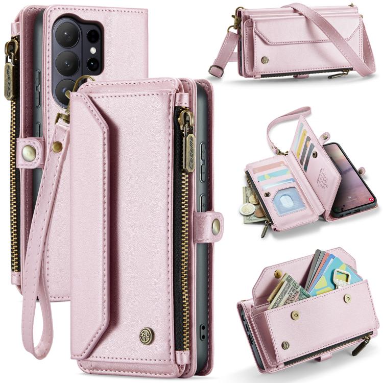 CaseMe C36 Card Slots Zipper Wallet RFID Anti-theft Leather Phone Case, For Galaxy Z Fold8 5G, For Galaxy S26 FE 5G, For Galaxy Z Fold8 Ultra 5G, For Galaxy S26+ 5G, For Galaxy S26 Ultra 5G, For Galaxy S26 5G, For Galaxy A57 5G, For Galaxy A37 5G      ...