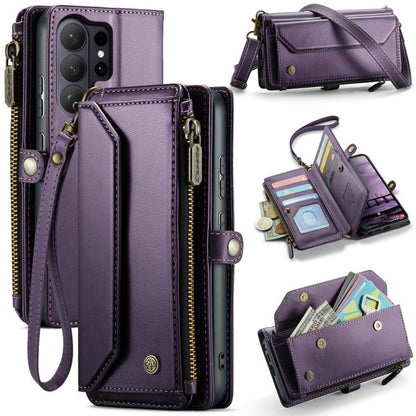 CaseMe C36 Card Slots Zipper Wallet RFID Anti-theft Leather Phone Case, For Galaxy Z Fold8 5G, For Galaxy S26 FE 5G, For Galaxy Z Fold8 Ultra 5G, For Galaxy S26+ 5G, For Galaxy S26 Ultra 5G, For Galaxy S26 5G, For Galaxy A57 5G, For Galaxy A37 5G      ...
