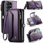 CaseMe C36 Card Slots Zipper Wallet RFID Anti-theft Leather Phone Case, For Galaxy Z Fold8 5G, For Galaxy S26 FE 5G, For Galaxy Z Fold8 Ultra 5G, For Galaxy S26+ 5G, For Galaxy S26 Ultra 5G, For Galaxy S26 5G, For Galaxy A57 5G, For Galaxy A37 5G      ...