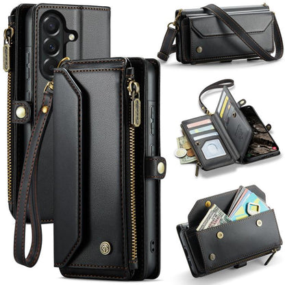 CaseMe C36 Card Slots Zipper Wallet RFID Anti-theft Leather Phone Case, For Galaxy Z Fold8 5G, For Galaxy S26 FE 5G, For Galaxy Z Fold8 Ultra 5G, For Galaxy S26+ 5G, For Galaxy S26 Ultra 5G, For Galaxy S26 5G, For Galaxy A57 5G, For Galaxy A37 5G      ...