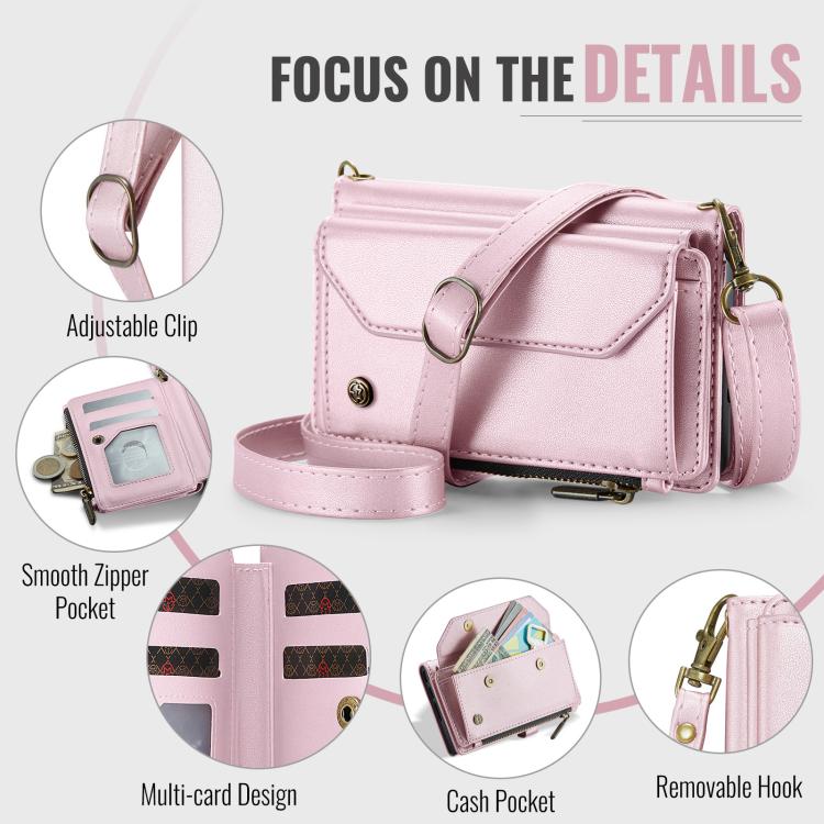 CaseMe C36 Card Slots Zipper Wallet RFID Anti-theft Leather Phone Case, For Galaxy Z Fold8 5G, For Galaxy S26 FE 5G, For Galaxy Z Fold8 Ultra 5G, For Galaxy S26+ 5G, For Galaxy S26 Ultra 5G, For Galaxy S26 5G, For Galaxy A57 5G, For Galaxy A37 5G      ...