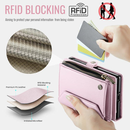 CaseMe C36 Card Slots Zipper Wallet RFID Anti-theft Leather Phone Case, For Galaxy Z Fold8 5G, For Galaxy S26 FE 5G, For Galaxy Z Fold8 Ultra 5G, For Galaxy S26+ 5G, For Galaxy S26 Ultra 5G, For Galaxy S26 5G, For Galaxy A57 5G, For Galaxy A37 5G      ...