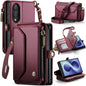 CaseMe C36 Card Slots Zipper Wallet RFID Anti-theft Leather Phone Case, For Galaxy Z Fold8 5G, For Galaxy S26 FE 5G, For Galaxy Z Fold8 Ultra 5G, For Galaxy S26+ 5G, For Galaxy S26 Ultra 5G, For Galaxy S26 5G, For Galaxy A57 5G, For Galaxy A37 5G      ...